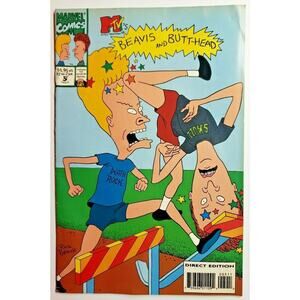 Beavis and Butthead July 1994 Vol 1 #5 Marvel Comics MTV Field Day M 285